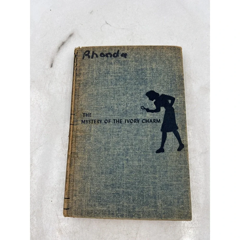 VTG Nancy Drew The Mystery of the Ivory Charm Book Carolyn Keene Book #13 